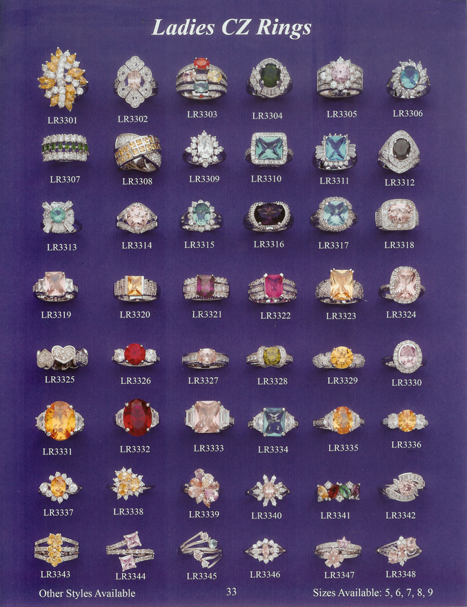 Silver CZ Ring 925 Jewelry
