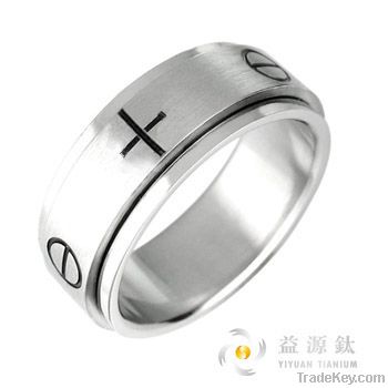 2012 New Style cross Titanium rings
