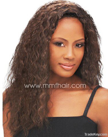 Full lace wig of natural wave