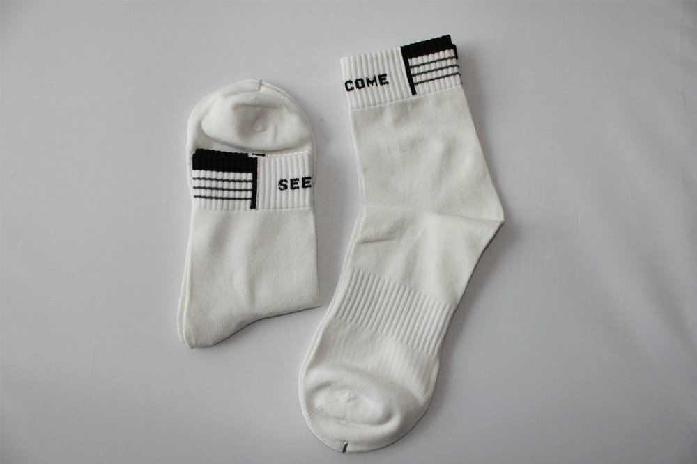 Antebacterial socks men's sports