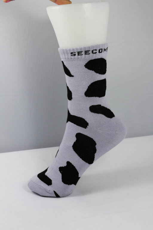 Antebacterial socks cow series