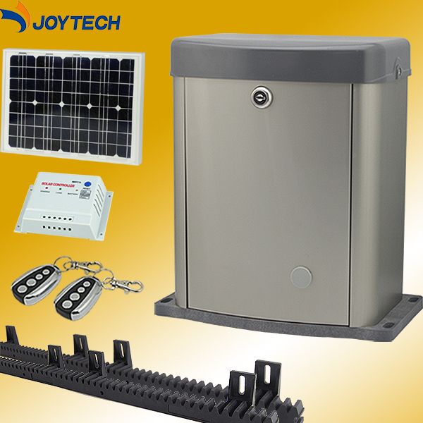 Solar Power 300KG Automatic Sliding Gate Opener with Battery