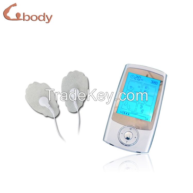 Rechargeable Dual Outputs Digital Therapy Machine