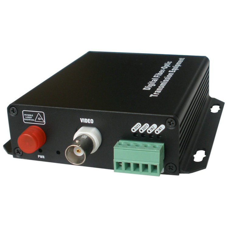 fiber video transmitter receiver CCTV, CATV over fiber