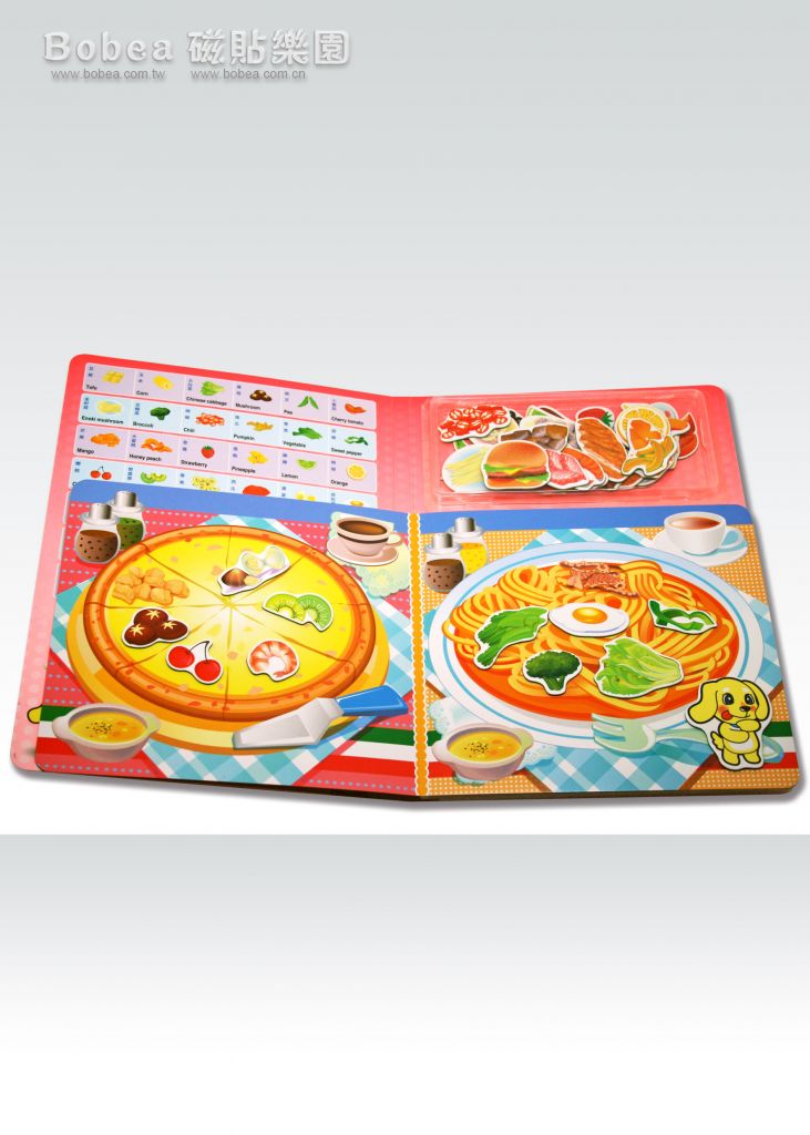 Food Magnetic Game Book