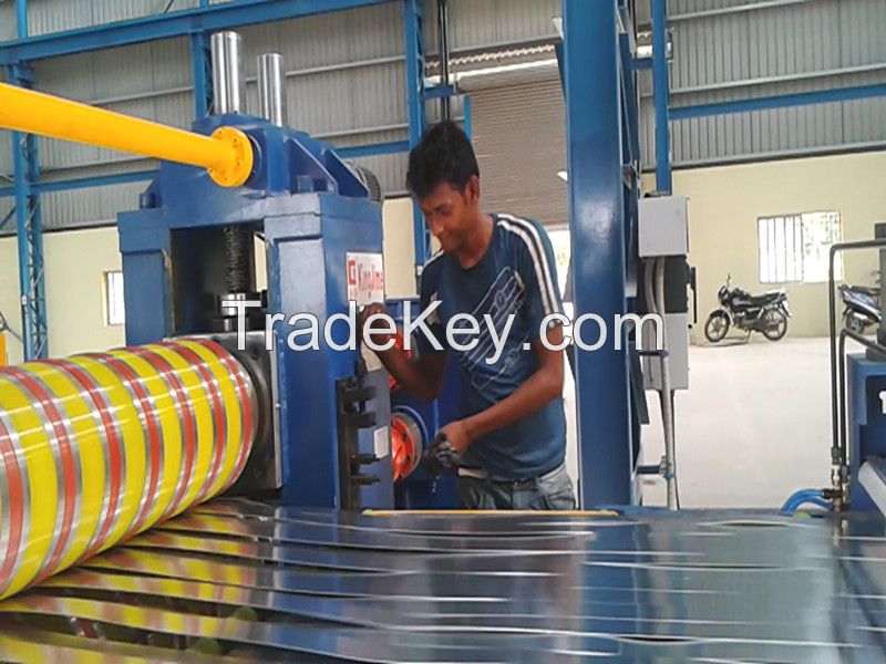 automatic slitting line for steel