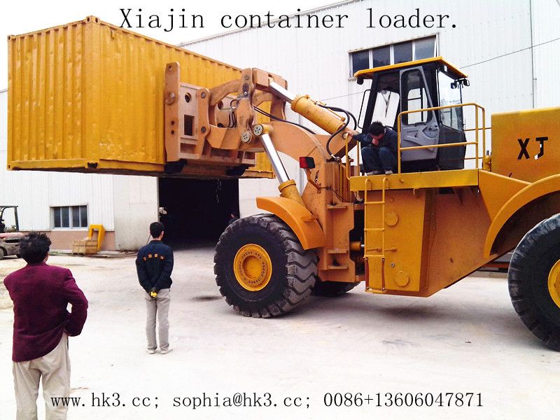 Container loader/crane from manufacturer