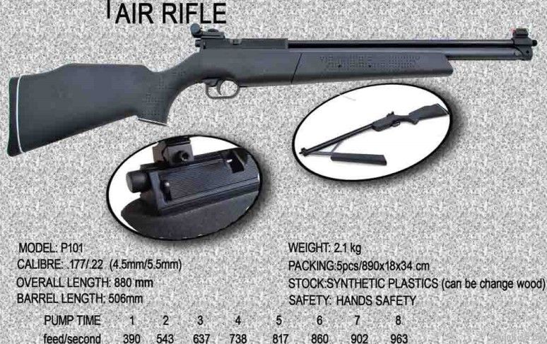 pump air rifle