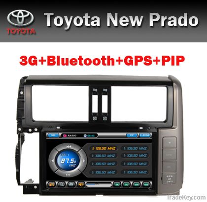 8"HD Car DVD for Toyota New Prado 150 with 3G GPS