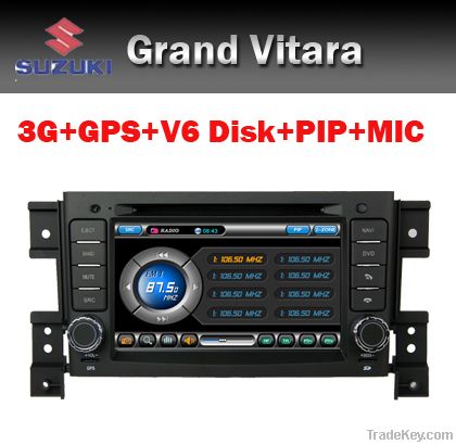 3G Car DVD with GPS for Suzuki Grand Vitara
