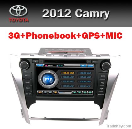 3G Car DVD player for 2012 Toyota Camry