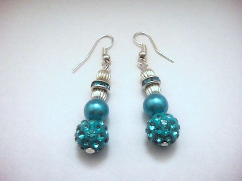 Blue Earrings