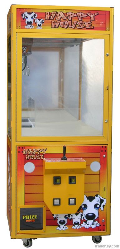 31'single claw happy house claw gift game  machine