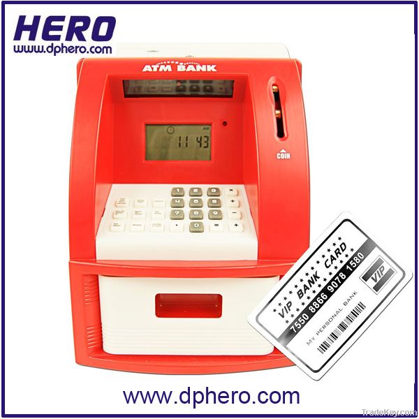 ATM Toy bank digital coin bank