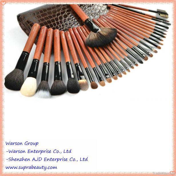 30 pieces natural hair professional natural hair makeup brush set
