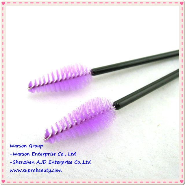 Set Of 25pcs Plastic Oval Disposable Mascara Brush