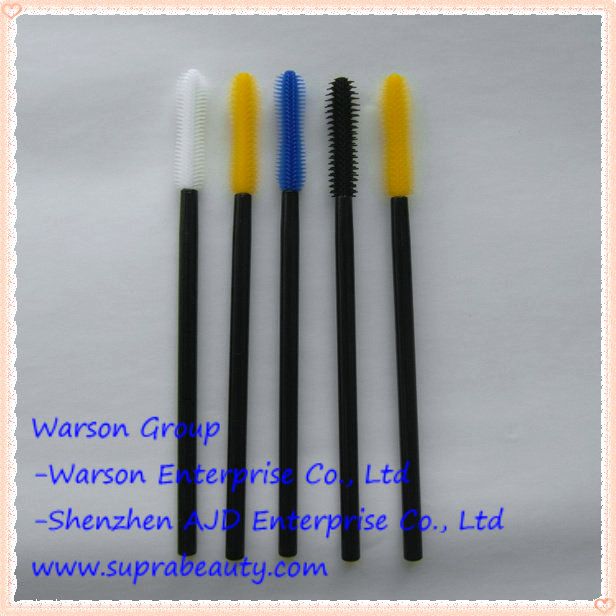 cosmetics mascara applicator silicone mascara brush