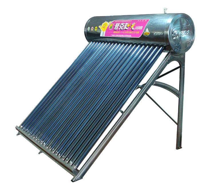 Golden steel series of solar water heater
