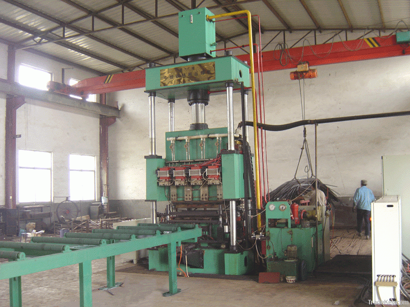 steel grating machine