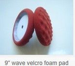 820131  &  9" wave velcro foam pad