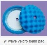 830133  &  9" wave velcro foam pad