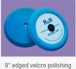 9" edged velcro polishing pad &  233003T