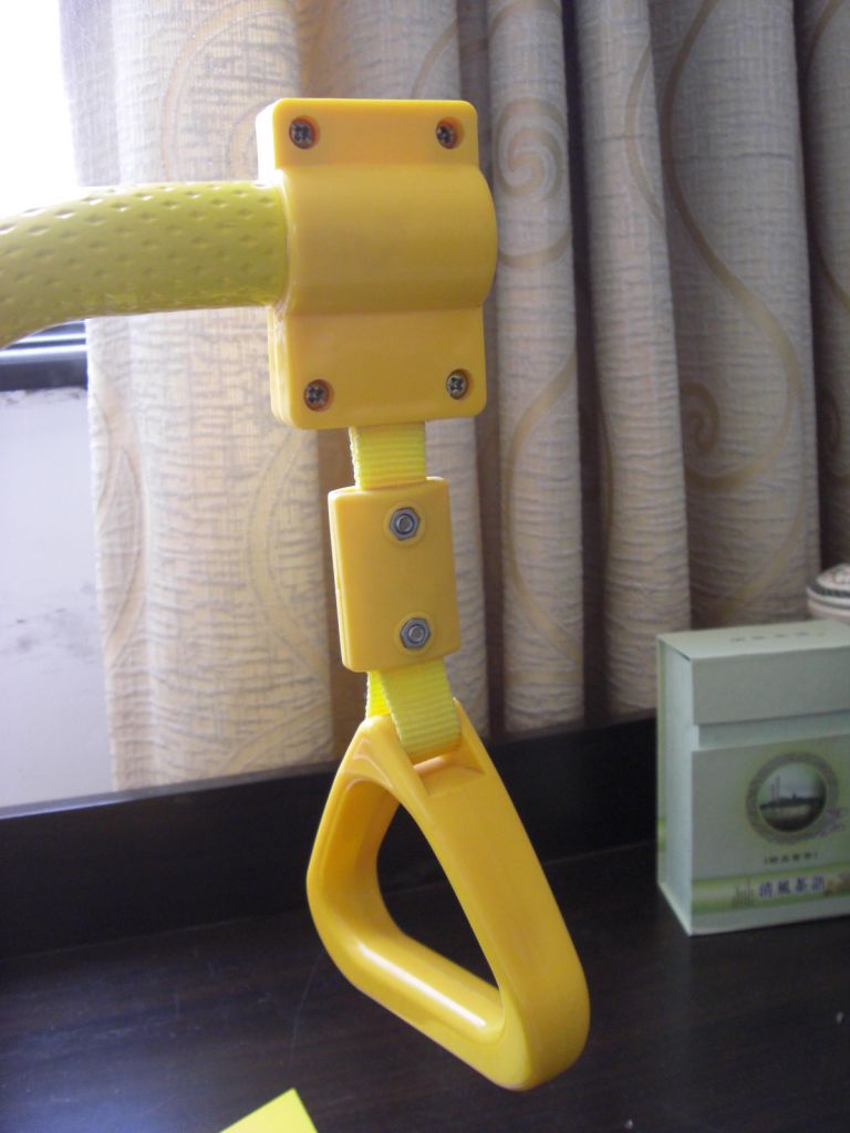 Yellow advertising bus handle /Bus traditional Handle /hanging strip 