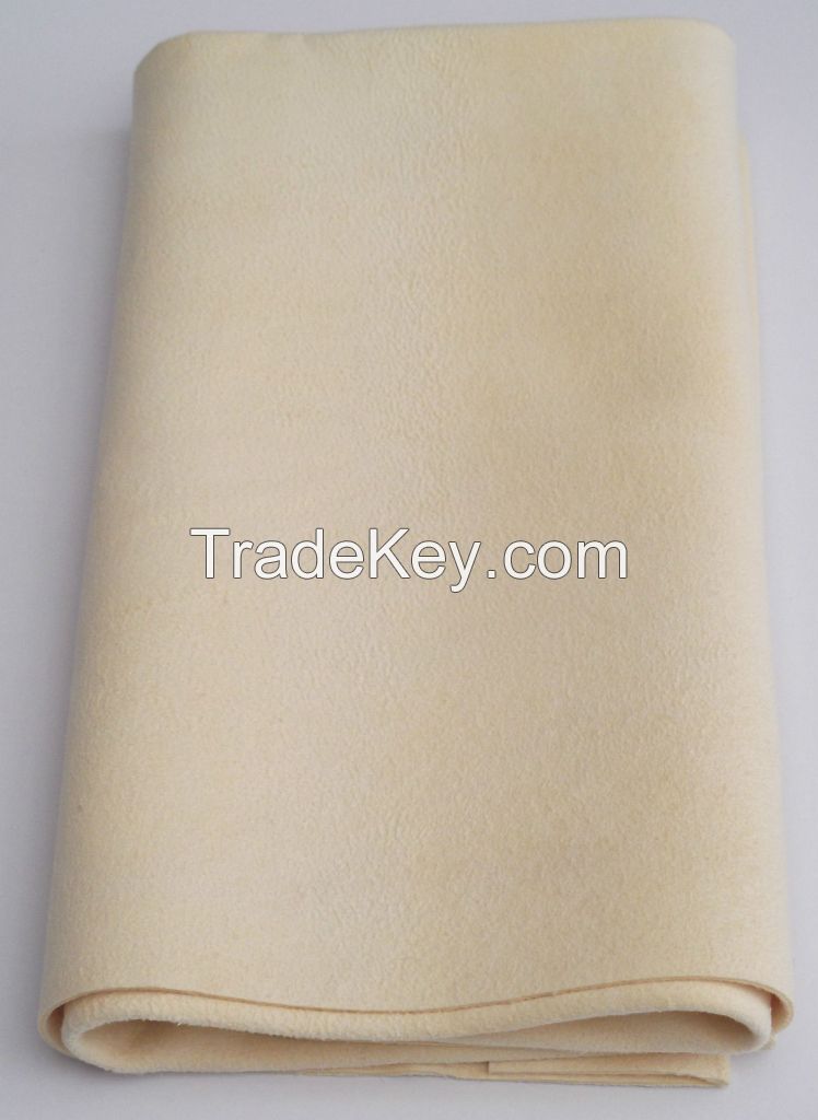 2.5 sq.ft French cut Chamois Leather for auto cleaning & LT-21