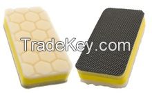 Dual use car washing square magic clay pad 