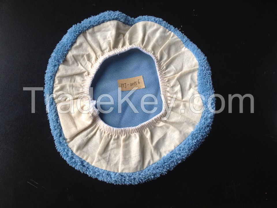 Microfiber polishing buffing bonnet for car/auto