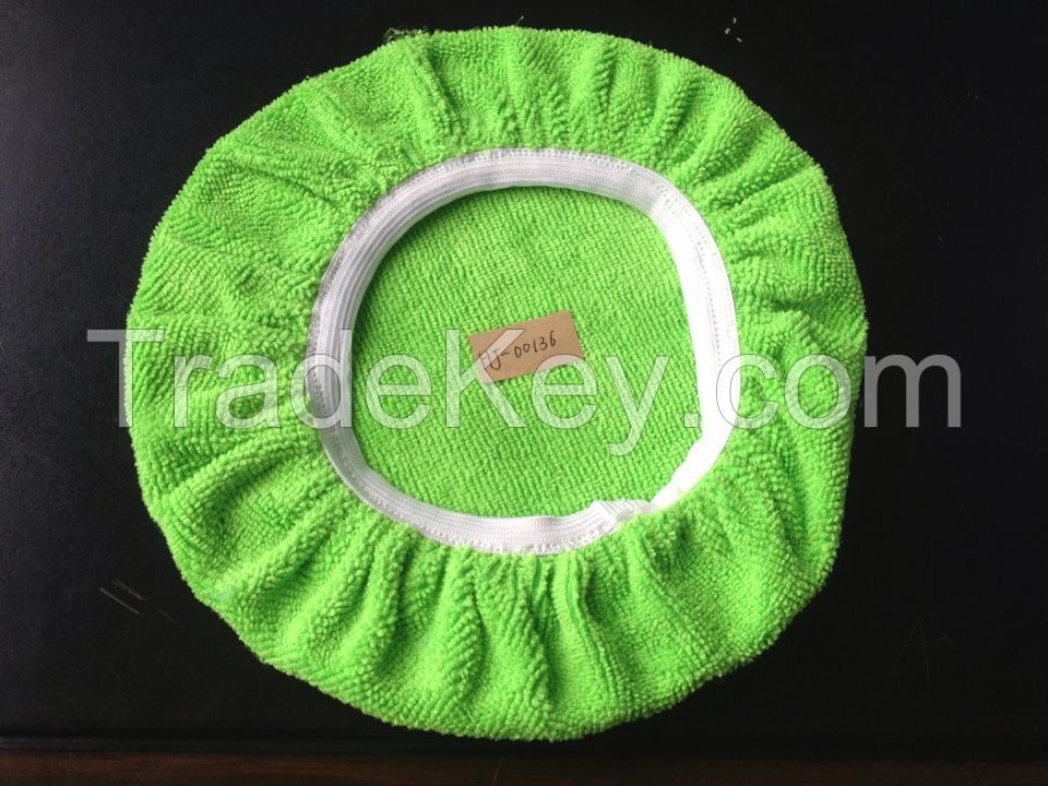 Microfiber polishing buffing bonnet for car/auto