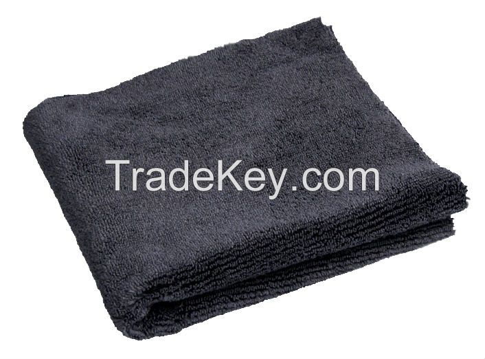 ultrasonic cut technology and highest absorbency with 450gsm.Edgeless Microfiber Towel MC-446