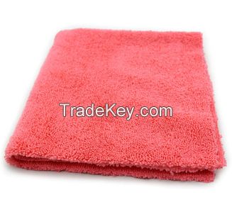 ultrasonic cut technology and highest absorbency with 450gsm.Edgeless Microfiber Towel MC-446