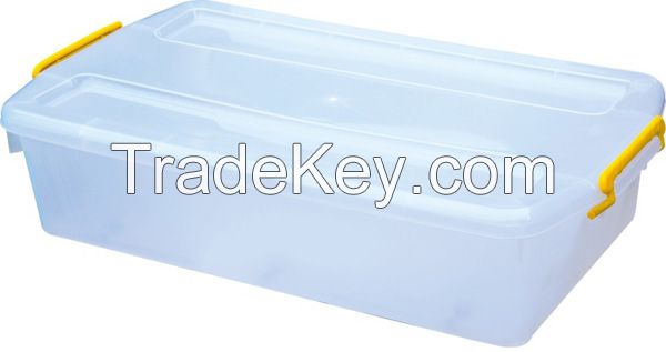 plastic under bed storage box 45L