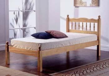 Wooden Slats Single Bed