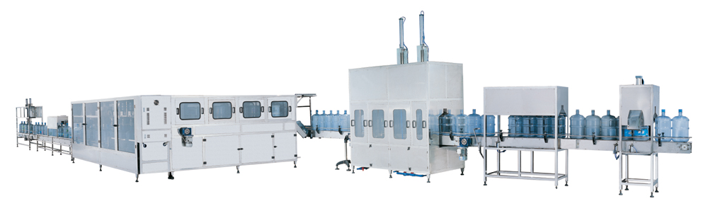 Water Filling Process Line