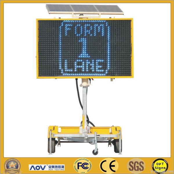 Full Matrix Portable Changeable Message Sign