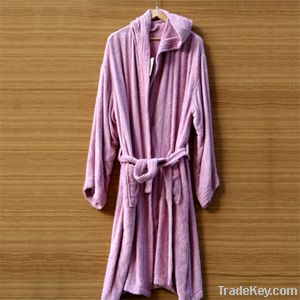 100% cotton bath robe
