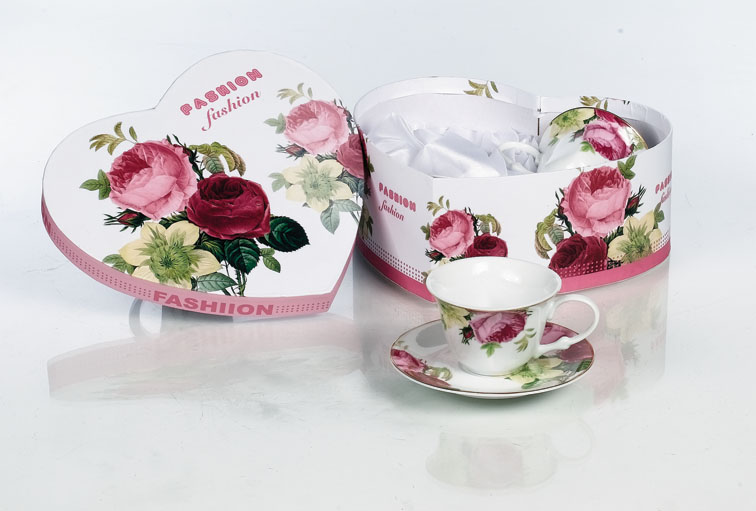 WT090414  Set of 2 CH Cup&Saucer