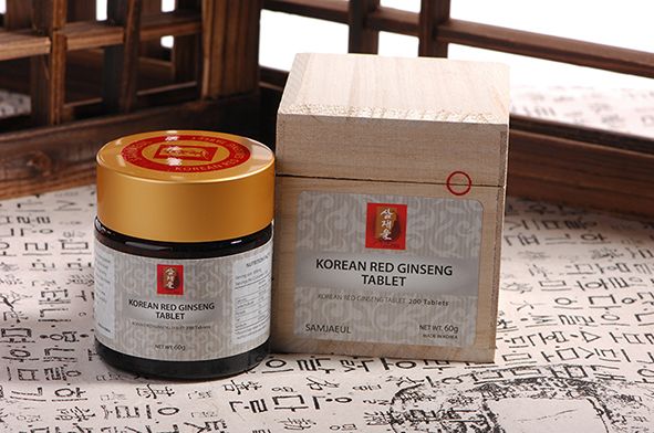 Korean red ginseng tablet