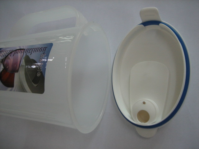 Wholesale 1.8L Brand New White Plastic Kettle, Water Kettle