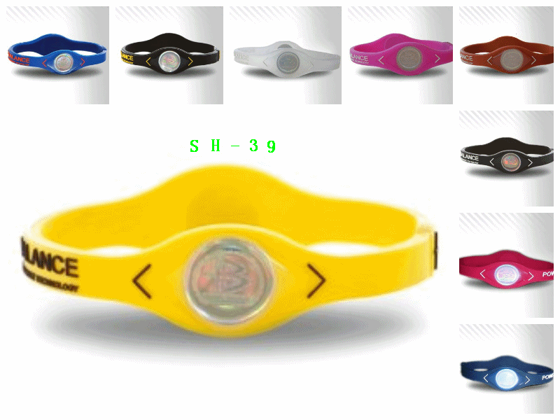 power balance silicone wristband/silicone bracelet