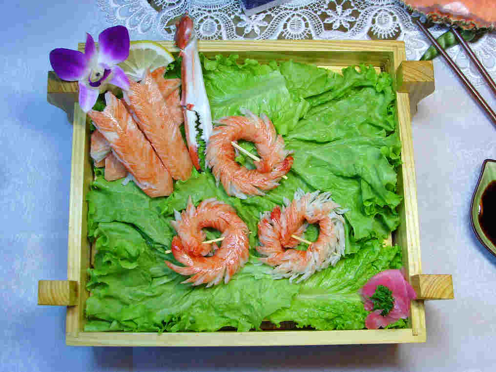 V-cut Imitation Crab Stick