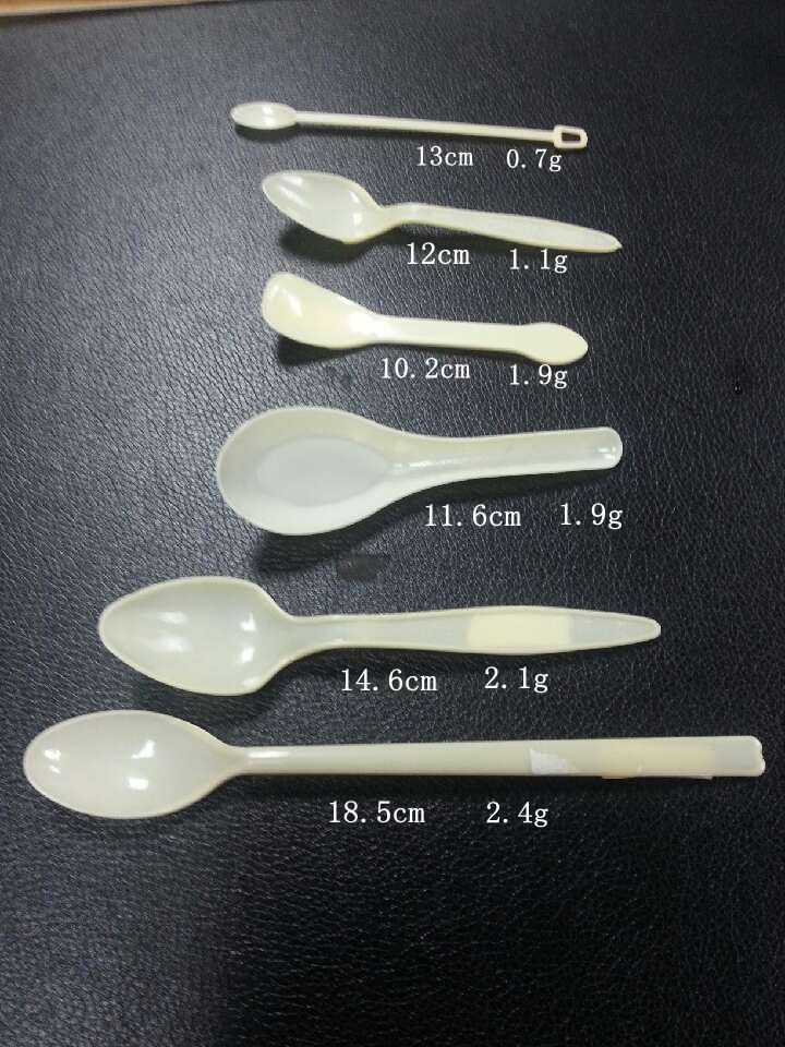 Plastic spoon