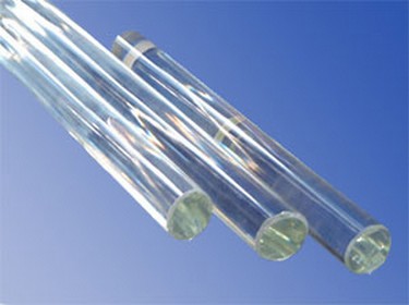 Borosilicate 3.3 clear glass rod