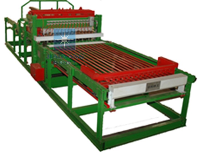 Mine timbering mesh welding machine