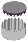 PDC Cutter for oil drill bit