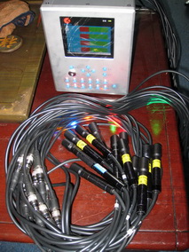 Multi-band UV LED spot irradiation machine