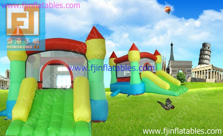 mini bouncer castle slide tent cartoon dancer