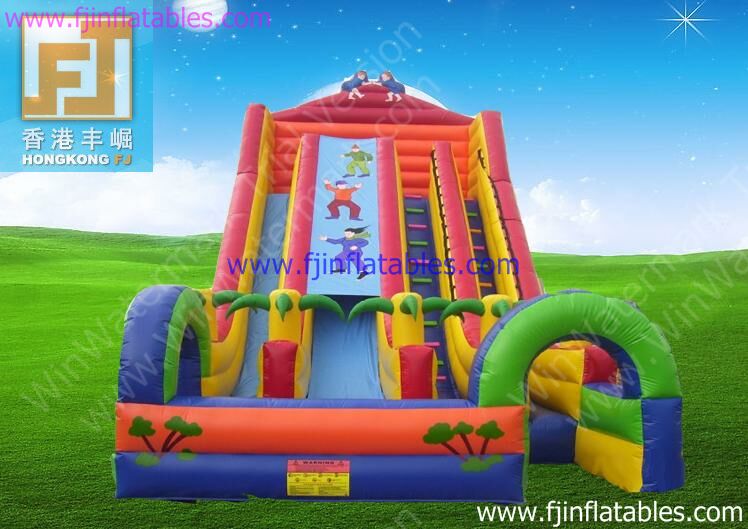 inflatable slide